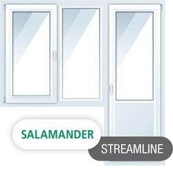 Балконные группы Salamander Streamline (Германия) 2000*1400